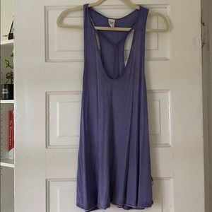 Purple free people tank